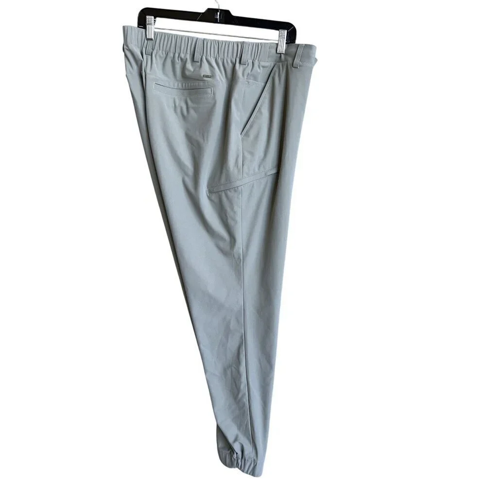 Greg Norman NEW Shark Graphic Mens XL Athleisure Pants Golf Performance Joggers